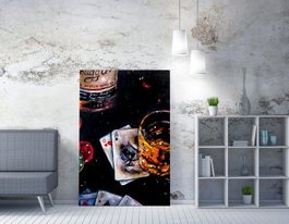 Wallity WY251 Lienzo Decorativo Multicolor 50 x 70 cm